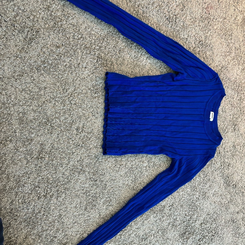 Blue garage long sleeve
